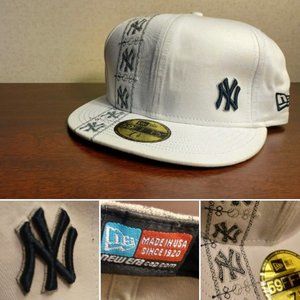 Embroidered NEW ERA 59FIFTY Fitted Hat NY YANKEES